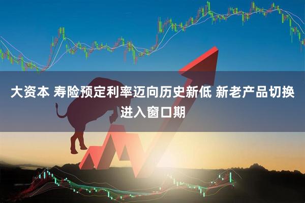 大资本 寿险预定利率迈向历史新低 新老产品切换进入窗口期